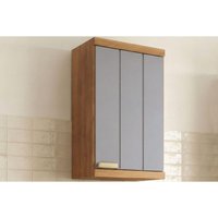 Armário Aéreo Cozinha Elena 1 Porta 40cm Cin/Platina MGM