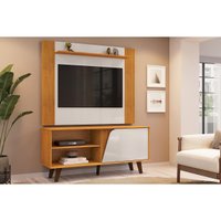 Rack c/Painel p/ TV 50 Pol Iris 120cm Cedro/Bali DJ Móveis