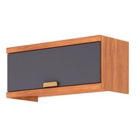 Armário Aéreo Cozinha Elena 1 Porta Basc 70cm Cin/Tit MGM