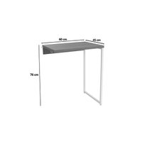 Escritório Completo Industrial 6 Peças Branco - Kappesberg