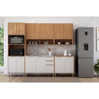 Cozinha Completa 5 Peças Divina CZ608 Cinamomo/Off White MGM