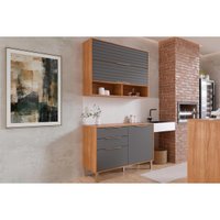 Cozinha Completa 2 Peças Esplêndida CZ584 Titanium MGM