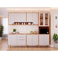 Cozinha Completa 5 Peças Celeste C182 Cinamomo/Off White MGM