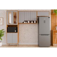 Cozinha Completa 3 Peças Celeste C370 Cinamomo/Platina MGM
