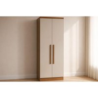 Guarda Roupa Modulado 2 Poas Nicho Rizon Fendi N. Horizonte