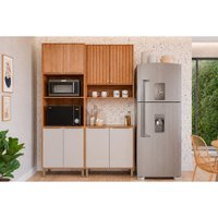 Cozinha Completa 3 Peças Divina CZ605 Cinamomo/Off White MGM