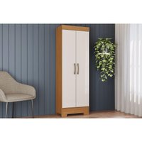 Multiuso Quarto B387 2 Portas Cinamomo/Off White Henn
