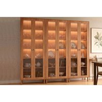 Cristaleira Sala Brilhante LED Reflecta 210cm Cinamomo MGM