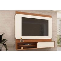 Painel Home p/ TV 70 Pol Avany 180cm Freijo/White DJ Móveis