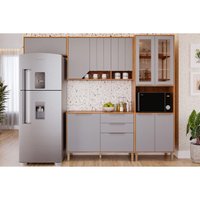 Cozinha Completa 4 Peças Celeste C265 Cinamomo/Platina MGM