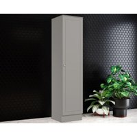 Paneleiro Cozinha Americana 1 Porta 50cm Cinza Henn