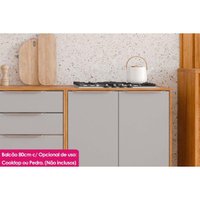 Cozinha Completa 5 Peças Celeste C181 Cinamomo/Platina MGM