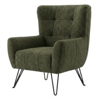 Poltrona Decorativa Malta Pes Ferro Linho Color Trend TCA 307 MOLL