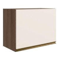 Armario Aereo Basculante MDF 60 cm Kali 166771 Carvalho TOQ Off White Nicioli