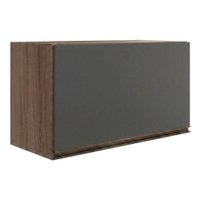 Armario Aereo Basculante MDF 80 cm Kali 166801 Carvalho TOQ Chumbo Nicioli