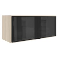 Armario Aereo Basculante Vidro MDF 80 cm Kali 163414 Bianco TOQ Nicioli