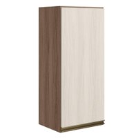Armario Aereo 1 Porta MDF 40X90 cm Kali 119771 Carvalho TOQ Bianco Nicioli