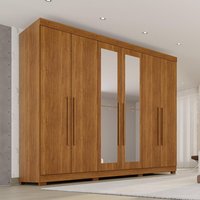 Guarda-Roupa Casal 100% MDF 6 Portas e 6 Gavetas 274cm Multimóveis Cinamomo
