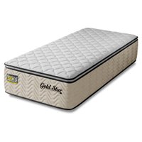 Colchão Solteiro Molas Ensacadas Gold Star 88x188x38cm Hellen - Suporta até 120 kg