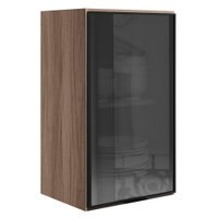 Armario Aereo 1 Porta Vidro MDF 40 cm Kali 122024 Carvalho TOQ Nicioli