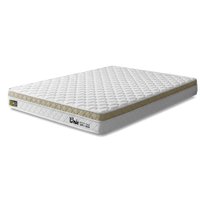 Colchão Queen Espuma Ortopédica Onix D45 158x198x20cm Hellen - Suporta até 150 kg por pessoa