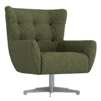 Poltrona Decorativa Malta Base Giratoria Linho Color Trend TCA 307 MOLL