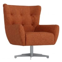 Poltrona Decorativa Malta Base Giratoria Linho Color Trend TCA 303 MOLL