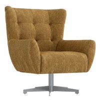 Poltrona Decorativa Malta Base Giratoria Linho Color Trend TCA 219 MOLL