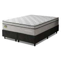 Cama Box Colchão Queen Ortopédico D33 158x198x72cm Minotauro Hellen - Suporta até 120 kg por pessoa