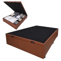Cama Box com Baú Casal 1,38m Prince em Revestimento Sintético