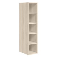 Armario Aereo Garrafeiro 5 Nichos MDF 15X90 cm Kali 16673 Bianco TOQ Nicioli