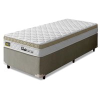 Cama Box Solteiro Espuma Ortopédica Onix D45 88x188x58cm Hellen - Suporta até 150 kg