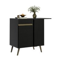 Balcão de Cozinha Canto com 1 Porta 90cm Retrô Florença Multimóveis MP2432