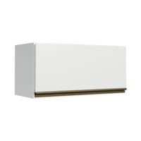 Armário de Cozinha Aéreo com 1 Porta Basculante 70cm Florença Multimóveis MP2428 Branco
