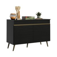 Balcão de Cozinha Gabinete Pia 120cm com 2 Portas Retrô Florença Multimóveis MP2445