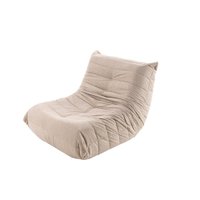Poltrona Lounge 85cm Kappesberg Bouclé Capuccino