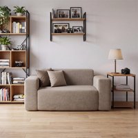 Sofá 2 Lugares Kappesberg 176cm Boucle Capuccino