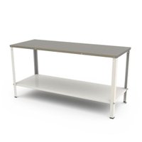Mesa Desmontável Braesi Tampo Inox 190x80 cm M-180 G2