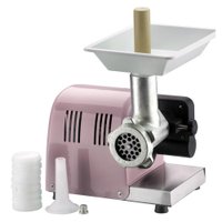 Moedor de Carne Elétrico Malta Boca 8 Rosa com Extrusora para Massas Bivolt