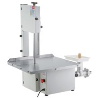 Serra Fita de Mesa Fixa Malta 181cm com Moedor de Carne Boca 8 Volante Ferro Fundido Bivolt