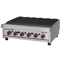 Char Broiler a Gás Metalcubas 90cm 6 Queimadores CHB 90 G2