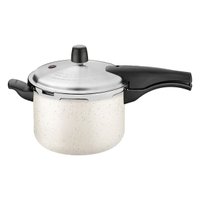 Panela de Pressão Tramontina Vancouver Effect em Alumínio Starflon Max Bege 20 cm 4,5 L