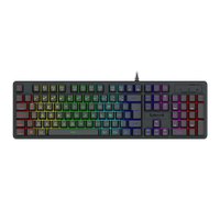 Teclado membrana gamer Redragon Netherbane K521-R preto