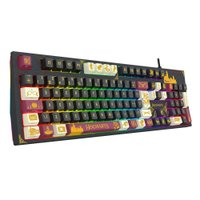 Teclado mecanico gamer Redragon Harry Potter Hogwarts HP-592