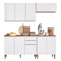 Armário de Cozinha Completa C/ 9 Portas 2 Gavetas 100% MDF Clara
