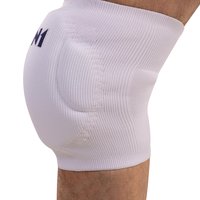 Joelheira Slide Ii Branco Gg Knit 3D Espuma 12Mm Proteção