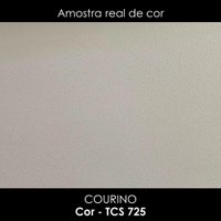 Poltrona Decorativa Safira Base Giratoria Courino TCS 725 MOLL