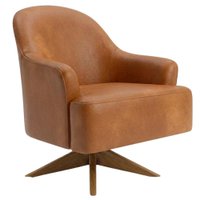 Poltrona Decorativa Naomi Base Giratoria Courino TCS 727 MOLL