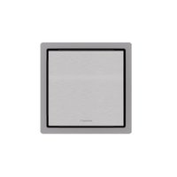 Ralo Neo Square Tramontina em Aço Inox 15 x 15 cm