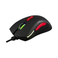 Mouse gamer AOC GM180 USB optico com fio preto